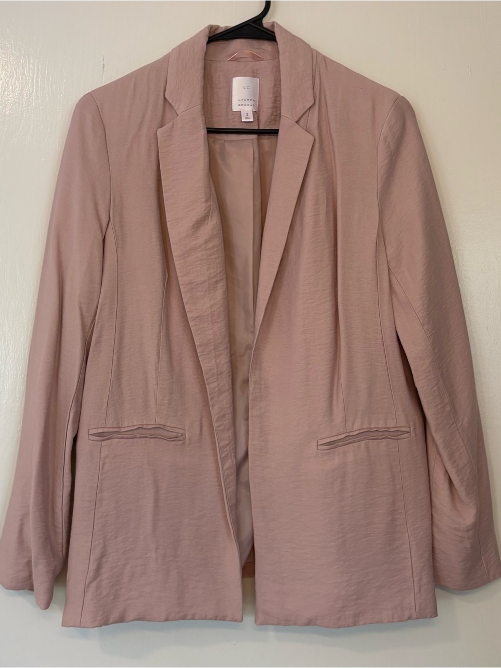 lauren conrad open front blazer